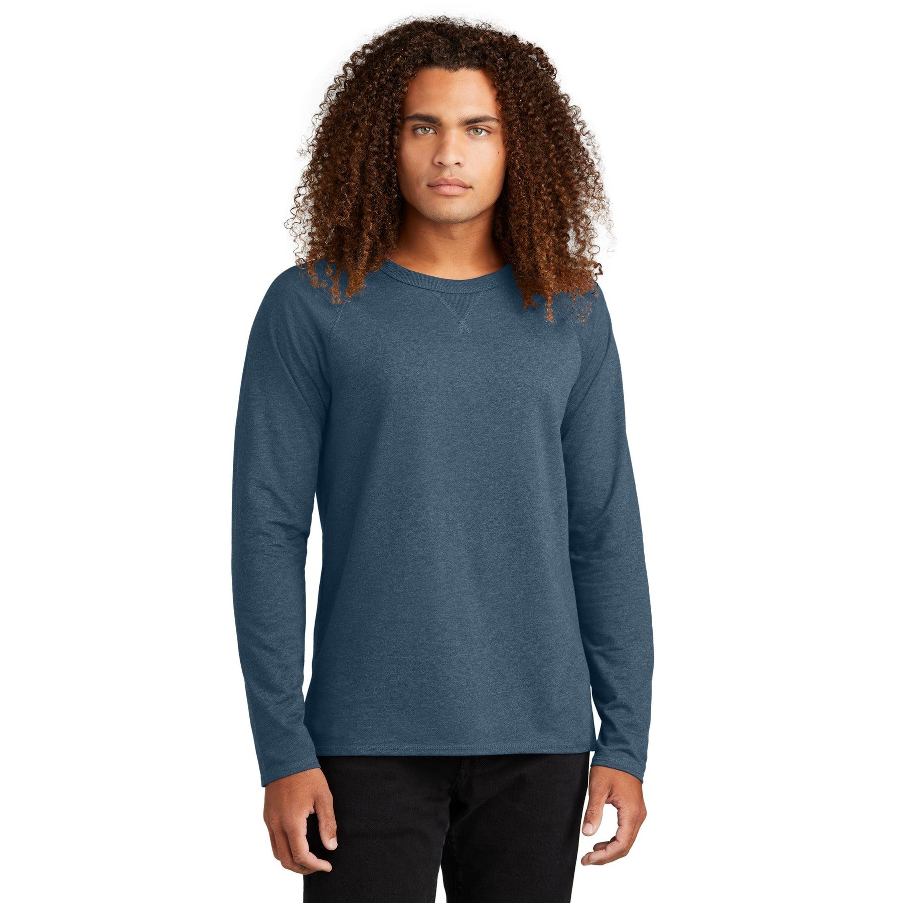 District-District® Featherweight French Terry™ Long Sleeve Crewneck DT572-MedTech-6